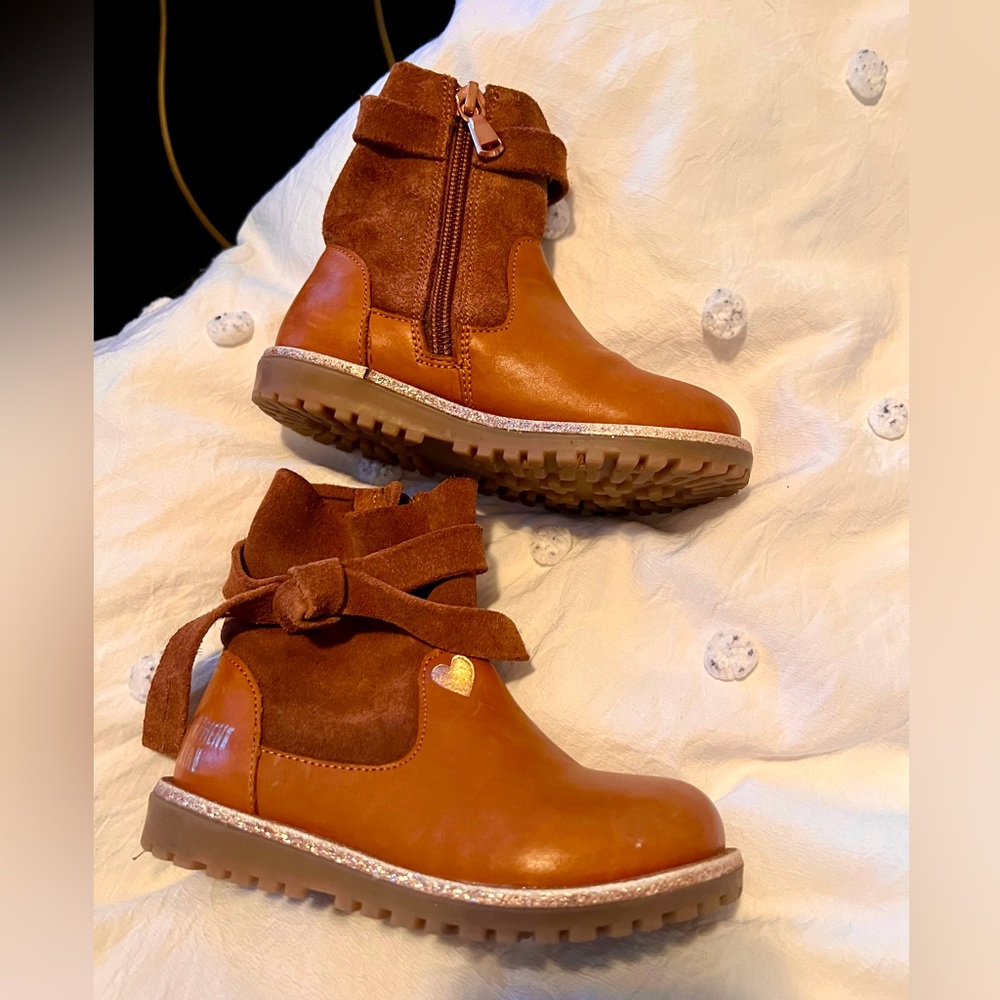 Brown Kids Boots